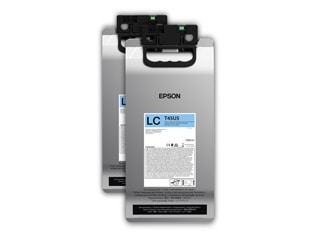 EPSON Tinte light cyan 2x 1500ml, SC-R5000L, UltraChrome RS, C13T45U500