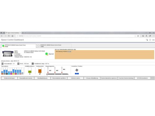EPSON Control Dashboard 1