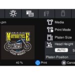 Epson Surecolor SC F3000 Display