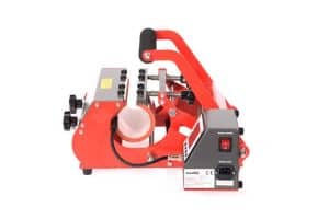 Secabo Tassenpresse TM2 seitlich