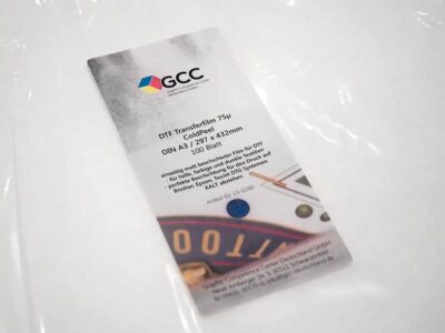GCC DTF Transfer Film ColdPeel A3 1000x750