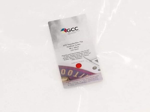 GCC DTF Transfer Film HotPeel 40x50cm 1000x750