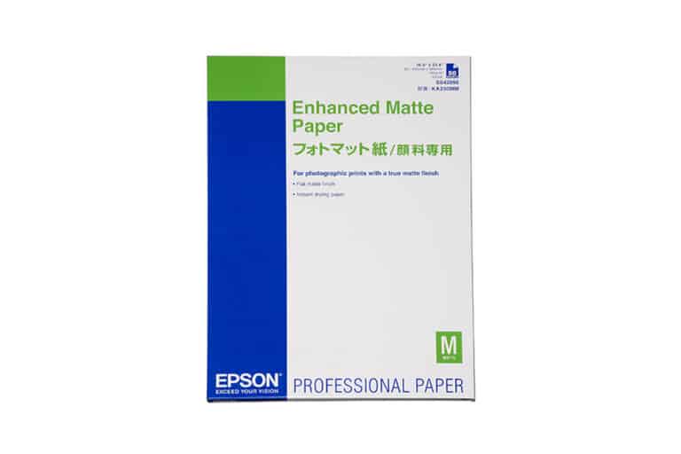 EPSON Enhanced Matte Paper, DIN A3+, 100 Blatt, C13S041719