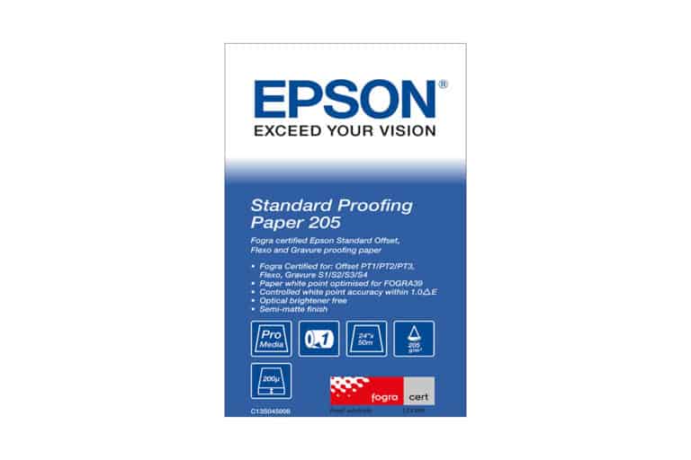 EPSON Standard Proofing Paper 205, DIN A2, C13S045006