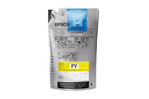 EPSON Tinte SC-F6300 / SC-F9400, T46D - fluoreszierendes gelb, 2x 1000 ml