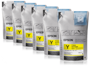 Epson Tinte Sublimation gelb C13T741400 6er