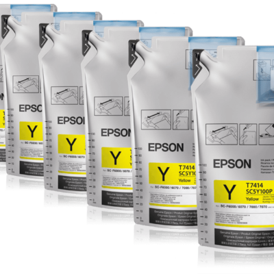 Epson Tinte Sublimation gelb C13T741400 6er