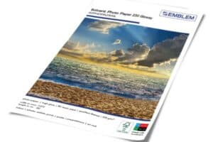 Emblem Solvent Photo Paper 230 Glossy