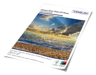 Emblem Solvent Photo Paper 230 Glossy