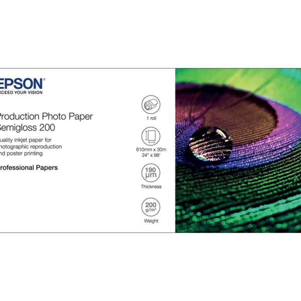 Epson Production Photo Paper semigloss 200 24" C13S450376