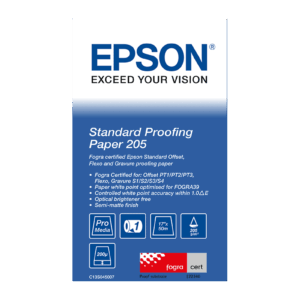 Epson Standard Proofing Paper 205 17 C13S045007