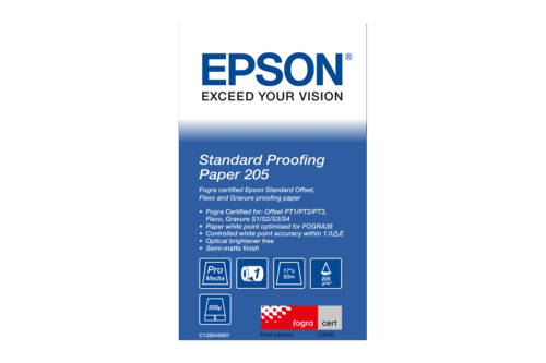 Epson Standard Proofing Paper 205 17 C13S045007