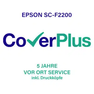 EPSON Garantieerweiterung SC-F2200 - 5 Jahre Vor Ort inkl. Druckköpfen