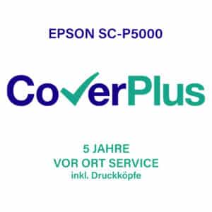 EPSON Coverplus SureColor SC-P5000 - 5 Jahre Vor Ort inkl. Druckköpfen