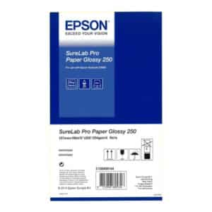 EPSON SureLab Pro-S Paper Glossy BP D3000 - 5″ (12,7cm) x 100 Meter - 4 Rollen