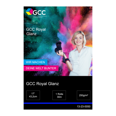 GCC Royal Glanz 250g - 17'' (43,2 cm) x 30 Meter