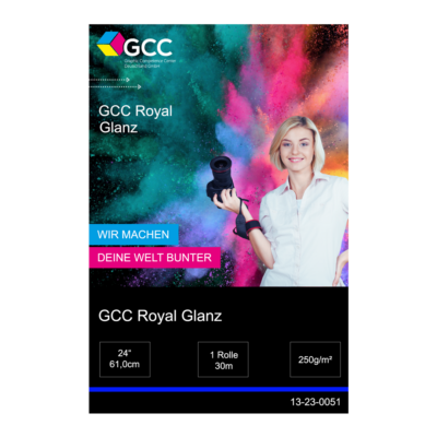 GCC Royal Glanz 250g - 24″ (61,0 cm) x 30 Meter