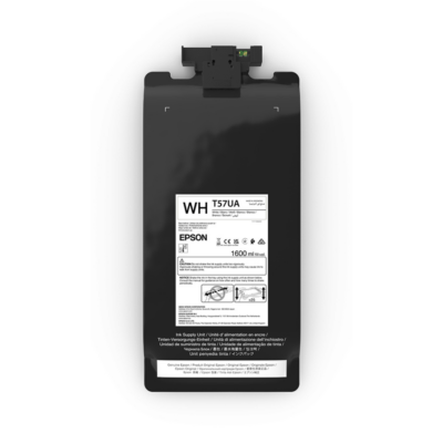 EPSON Tinte SC-G6000, 1600ml, T57U - weiß / white